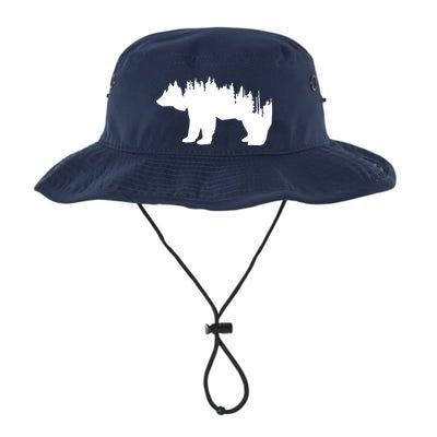 Brown Bear Forest Nature Bucket Hat