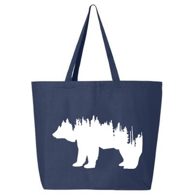 Brown Bear Forest Nature 25L Jumbo Tote