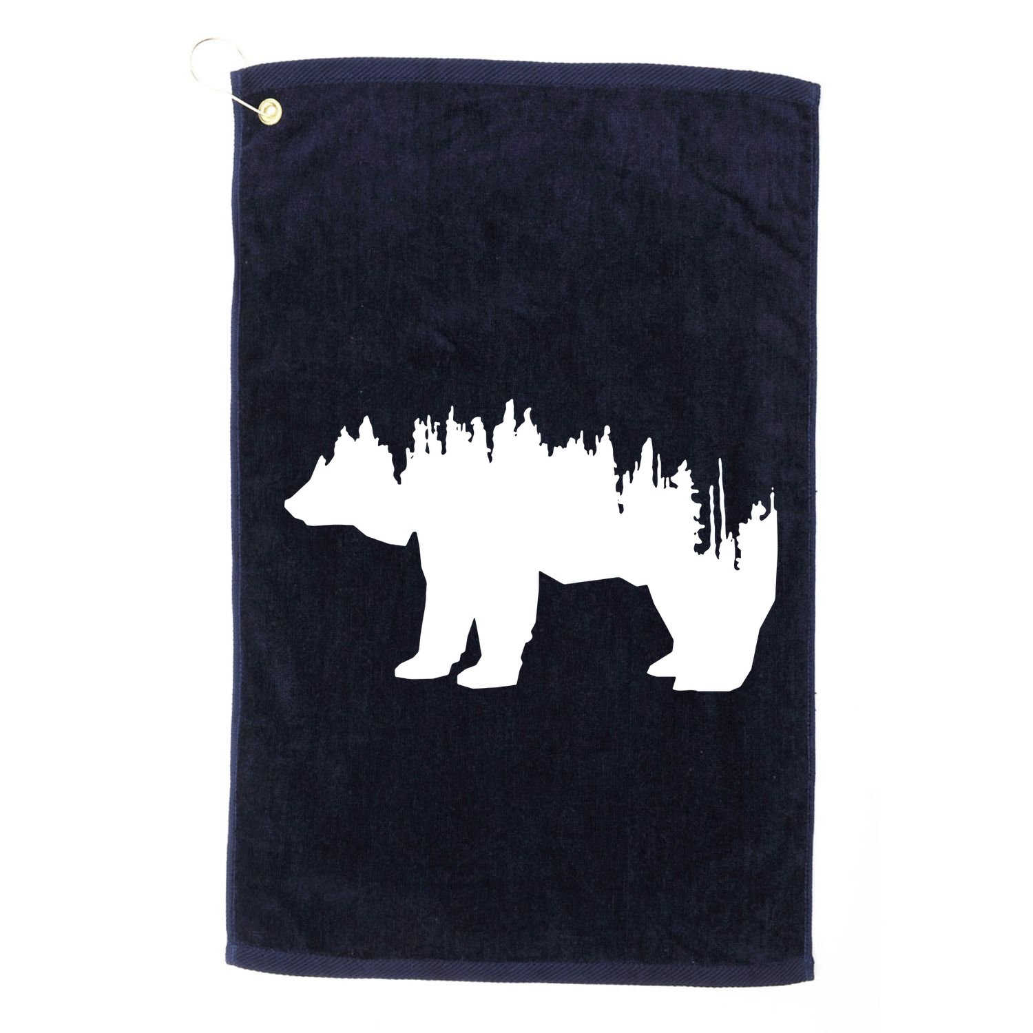 Brown Bear Forest Nature Golf Towel