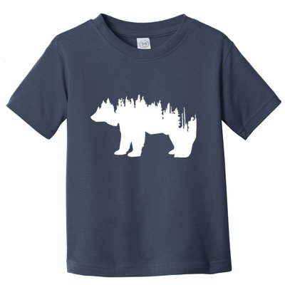 Brown Bear Forest Nature Toddler T-Shirt