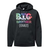 Big Brother Finally Toddlers Big Brother Performance Fleece Hoodie