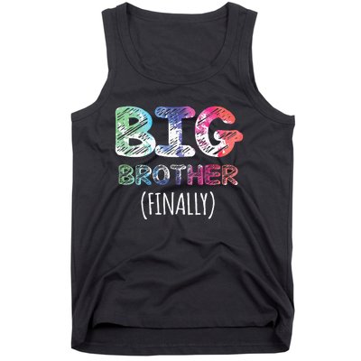 Big Brother Finally Toddlers Big Brother Tank Top