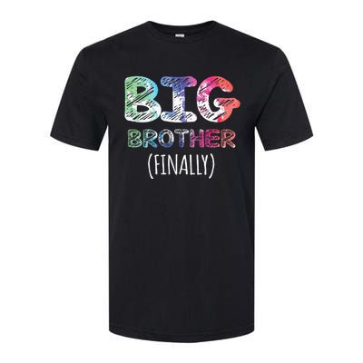 Big Brother Finally Toddlers Big Brother Softstyle CVC T-Shirt