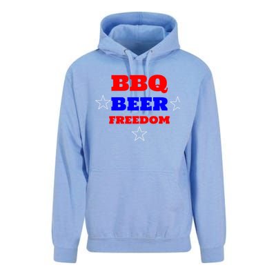 Bbq Beer Freedom Gift Unisex Surf Hoodie