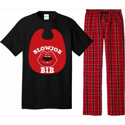 Blowjob Bib Funny Adult Dirty Humor Blowjob Bib Pajama Set