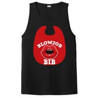 Blowjob Bib Funny Adult Dirty Humor Blowjob Bib PosiCharge Competitor Tank