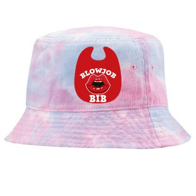 Blowjob Bib Funny Adult Dirty Humor Blowjob Bib Tie-Dyed Bucket Hat