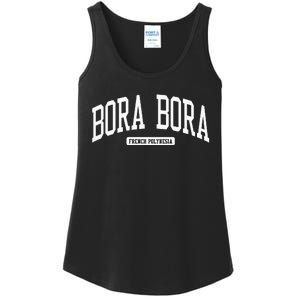 Bora Bora French Polynesia College Ladies Essential Tank