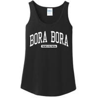 Bora Bora French Polynesia College Ladies Essential Tank