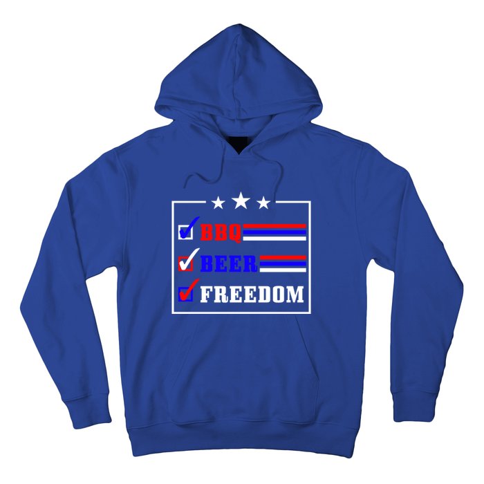 Bbq Beer Freedom Gift Hoodie