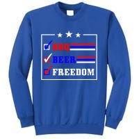 Bbq Beer Freedom Gift Sweatshirt