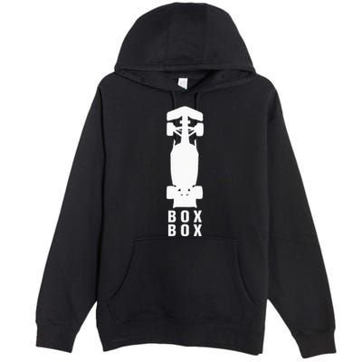Box Box Formula Premium Pullover Hoodie