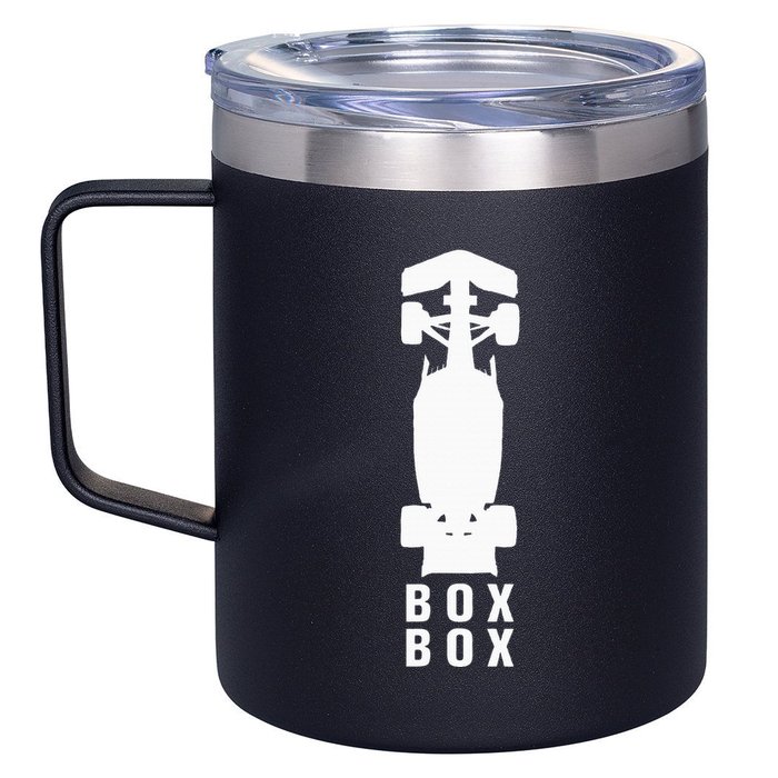 Box Box Formula 12oz Stainless Steel Coffee Mug