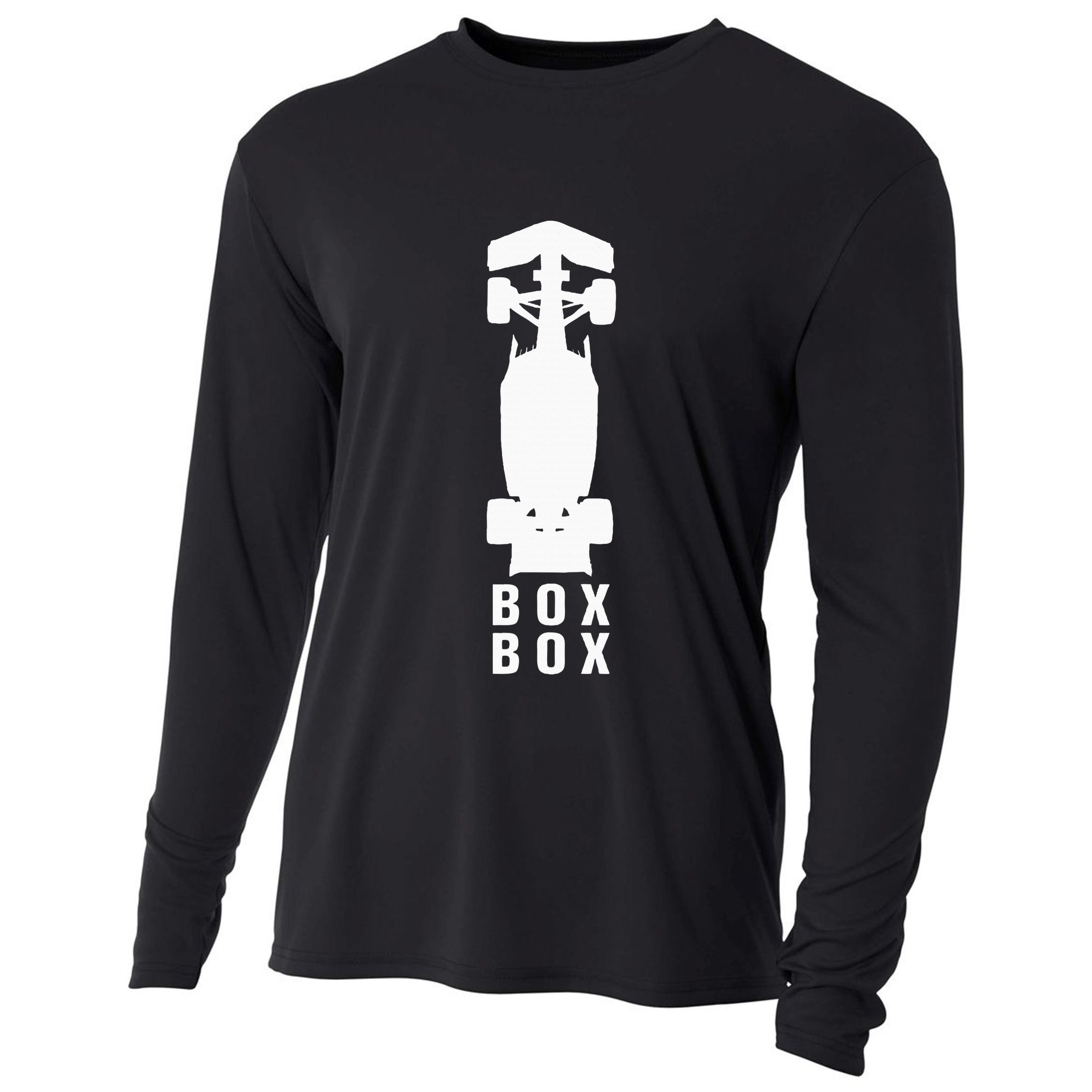 Box Box Formula Cooling Performance Long Sleeve Crew