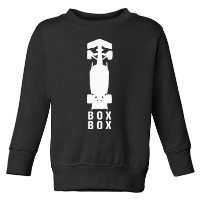 Box Box Formula Toddler Sweatshirt