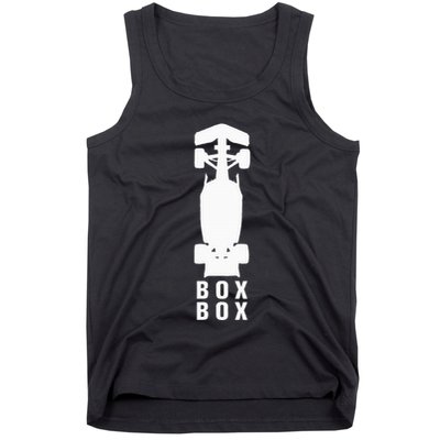 Box Box Formula Tank Top