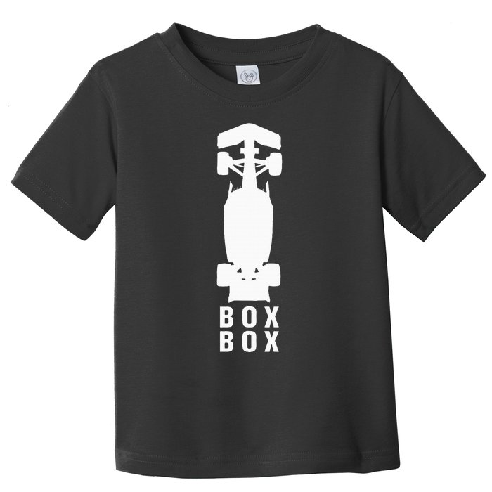 Box Box Formula Toddler T-Shirt