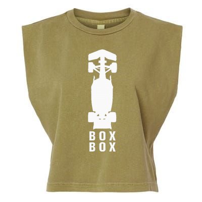 Box Box Formula Garment-Dyed Women's Muscle Tee