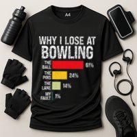 Bowling Bowler Funny Bowling Player Lover Team Pun Performance Shirt