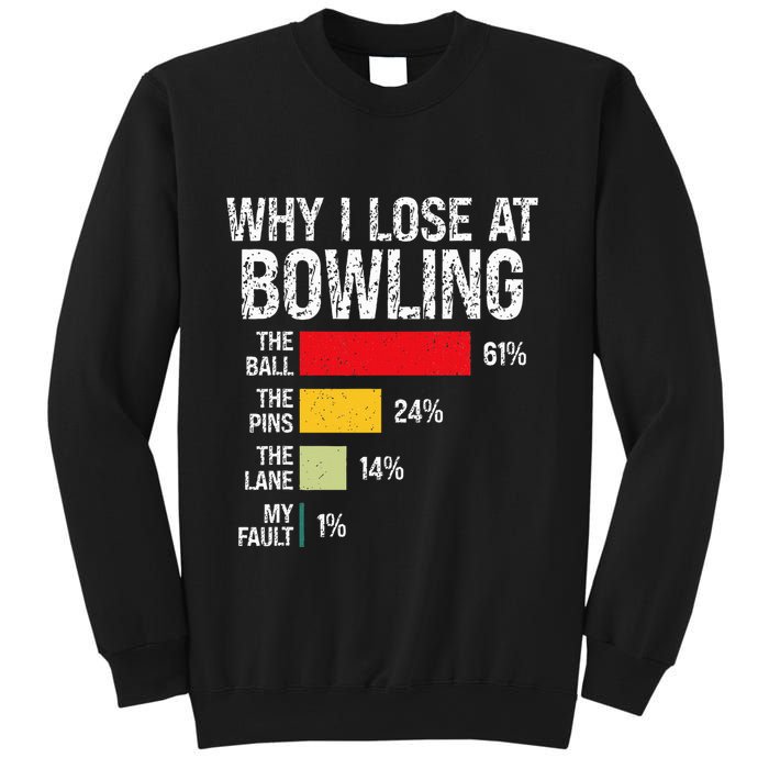 Bowling Bowler Funny Bowling Player Lover Team Pun Sweatshirt