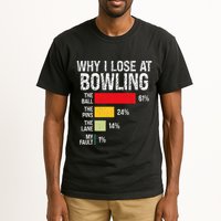 Bowling Bowler Funny Bowling Player Lover Team Pun Tall T-Shirt
