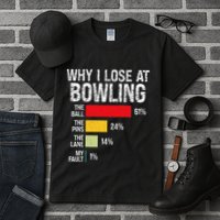 Bowling Bowler Funny Bowling Player Lover Team Pun Tall T-Shirt