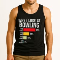 Bowling Bowler Funny Bowling Player Lover Team Pun Tank Top