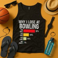 Bowling Bowler Funny Bowling Player Lover Team Pun Tank Top