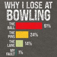 Bowling Bowler Funny Bowling Player Lover Team Pun Cotton Canvas Backpack