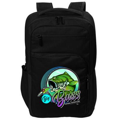 Big Bass Fishing Adventure Impact Tech Backpack