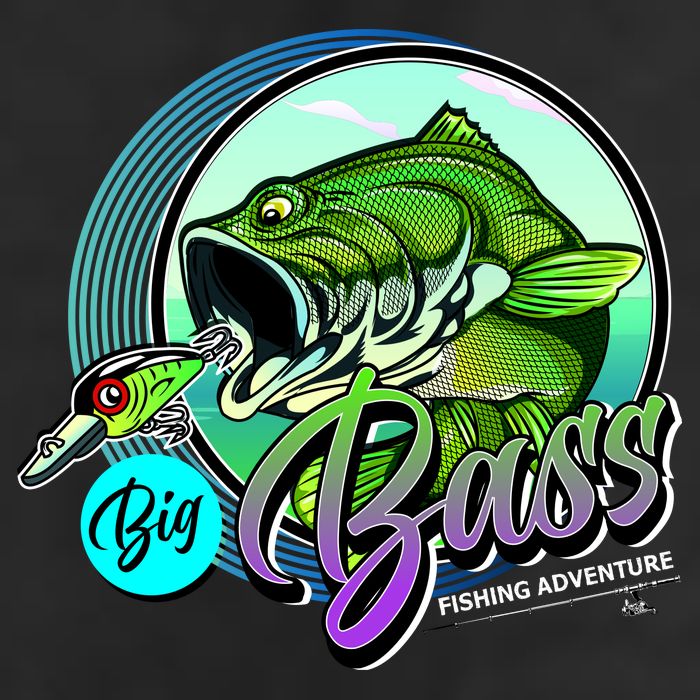 Big Bass Fishing Adventure 11oz C Handle Ceramic Mug