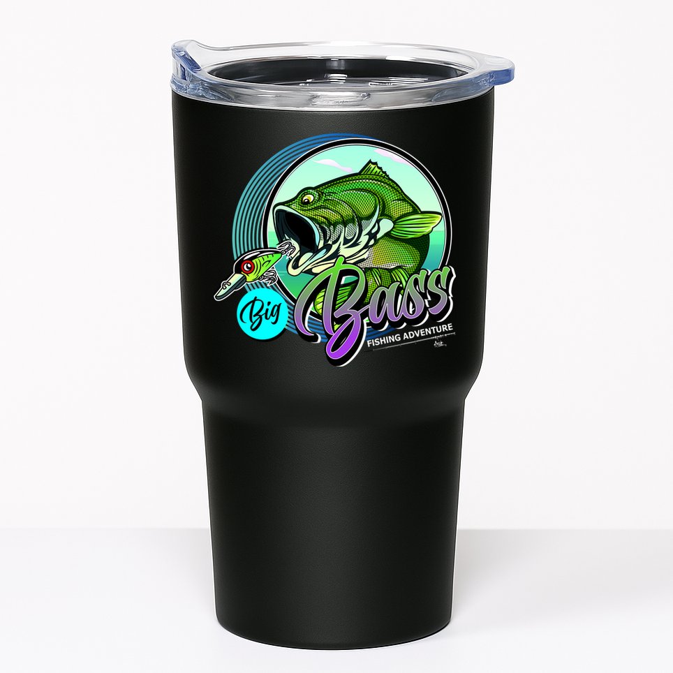 Big Bass Fishing Adventure Tumbler