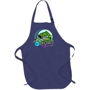 Big Bass Fishing Adventure Full-Length Apron With Pockets