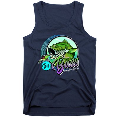 Big Bass Fishing Adventure Tank Top