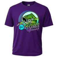 Big Bass Fishing Adventure Cooling Performance Crew T-Shirt