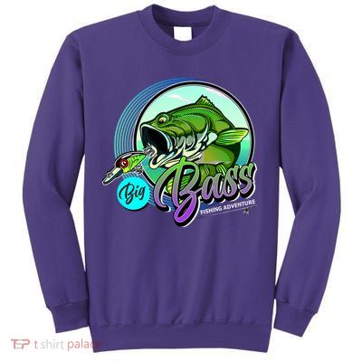 Big Bass Fishing Adventure Sweatshirt