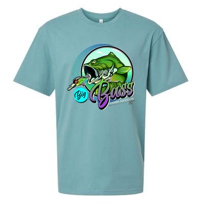 Big Bass Fishing Adventure Sueded Cloud Jersey T-Shirt