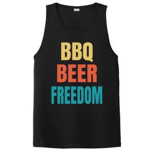 Bbq Beer Freedom Gift PosiCharge Competitor Tank