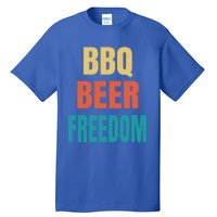 Bbq Beer Freedom Gift Tall T-Shirt