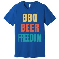 Bbq Beer Freedom Gift Premium T-Shirt