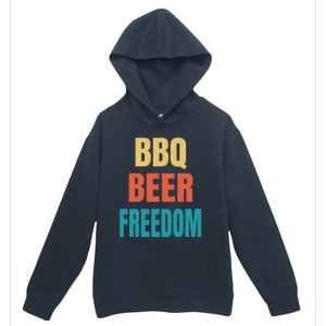 Bbq Beer Freedom Gift Urban Pullover Hoodie