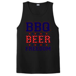 Bbq Beer Freedom Cool Gift PosiCharge Competitor Tank