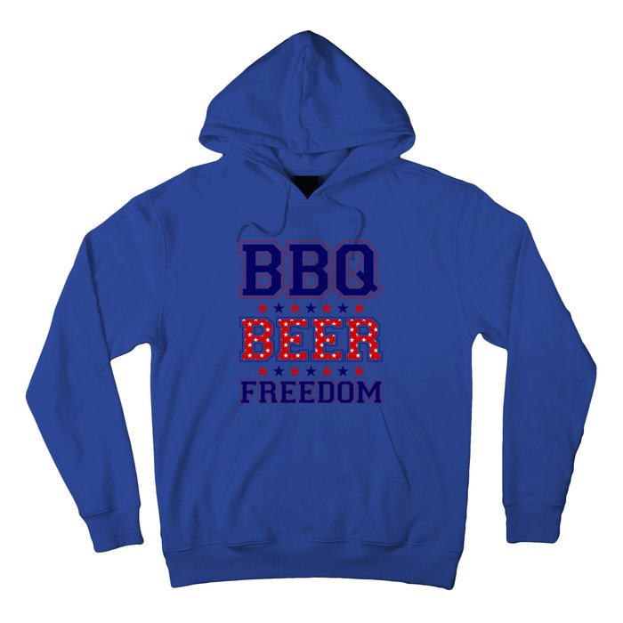 Bbq Beer Freedom Cool Gift Hoodie