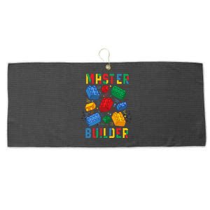 Brick Builder Funny Blocks Master Builder Large Microfiber Waffle Golf Towel