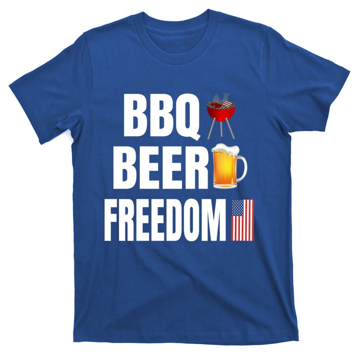 Bbq Beer Freedom Gift T-Shirt