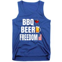 Bbq Beer Freedom Gift Tank Top