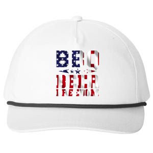 Bbq Beer Freedom Gift Snapback Five-Panel Rope Hat