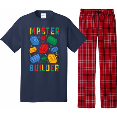 Brick Builder Funny Blocks Master Builder Pajama Set