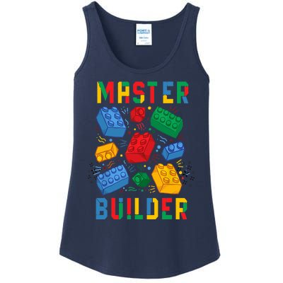 Brick Builder Funny Blocks Master Builder Ladies Essential Tank