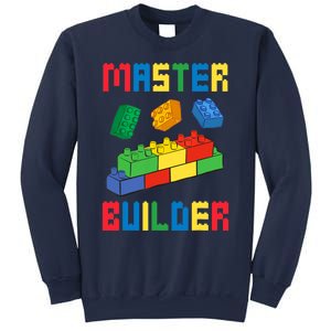 Brick Builder Funny Blocks Building Master Builder Toys Sweatshirt